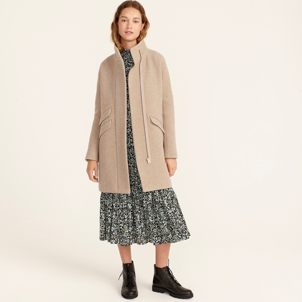 J. crew wool cocoon coat